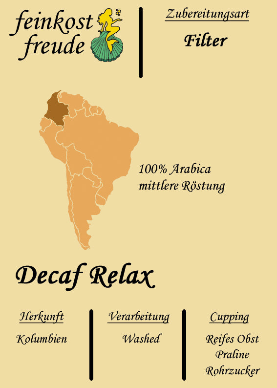 Decaf Relax Kaffee