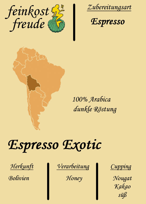 Espresso Exotic Kaffee