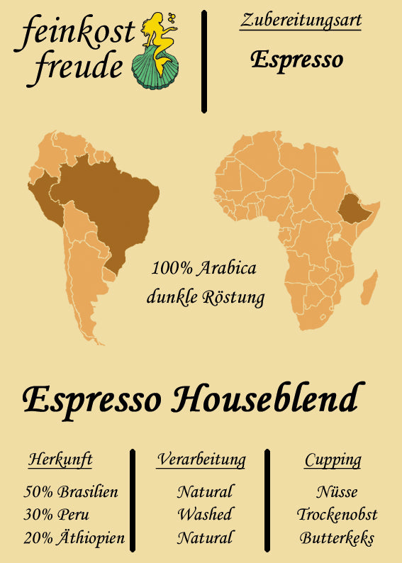 Espresso Houseblend Kaffee