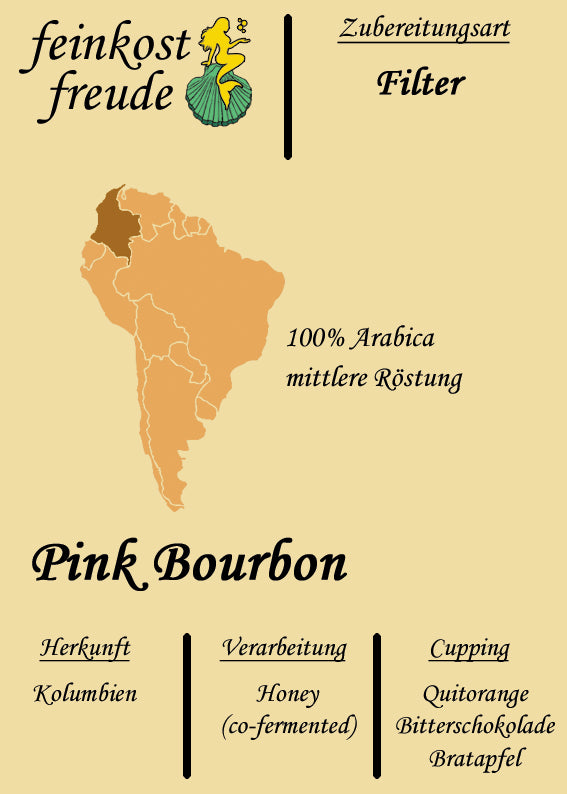 Pink Bourbon Kaffee